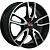 Легковые шины б/у Alcasta M57 6.5x16 4*100 ET50 DIA60.1 BKF Литой купить с бесплатной доставкой в пункты выдачи в Петербурге